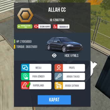 Car Parking Multiplayer Oyuncu İsimleri Dinle Dalga Geçme.