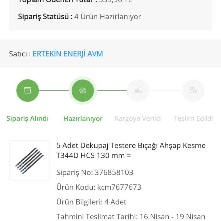 Çiçek Sepeti Siparişi