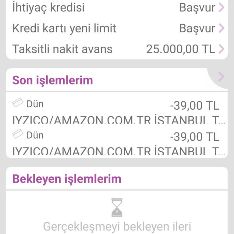 Amazon İradem Dışında Alışveriş Yapılmış