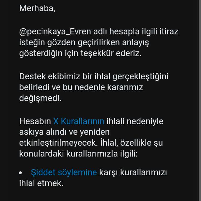 Twitter Askıya Alınan Hesap