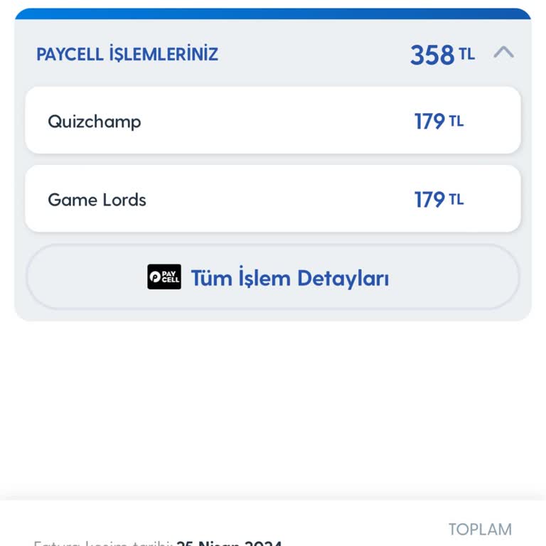 Turkcell Bilgim Dışında Para Çekmiştir