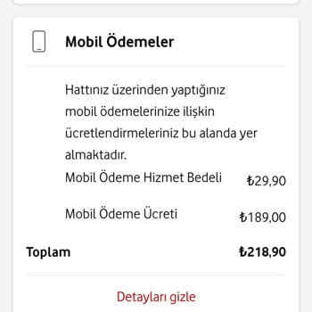 Vodafone Mobbyland Şikayet Haksiz Para Alınması