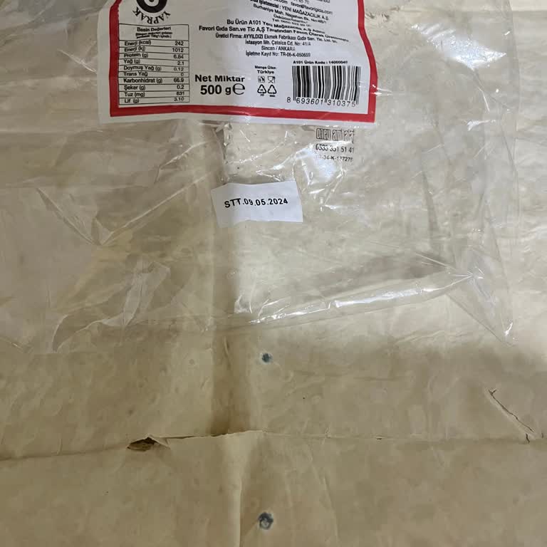 A101 Son Kullanma Tarihi Geçmemiş Yufkada Küflenme Sorunu