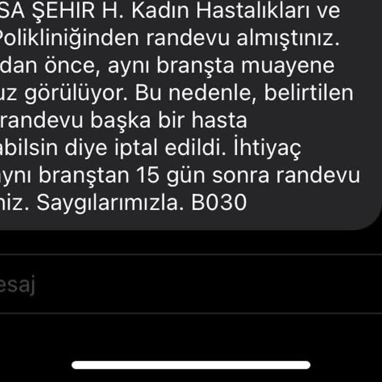 MHRS Randevu İptal Ediyor