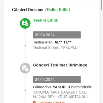 MNG Kargo Kargomu Başka Birine Teslim Etmiş Bana Bilgilendirme Yapmadı
