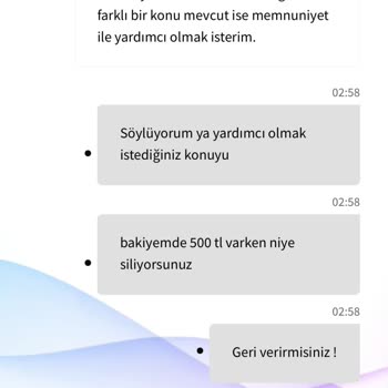VayCasino Bakiyem Silindi Ve Yardımcı Olunmadı.