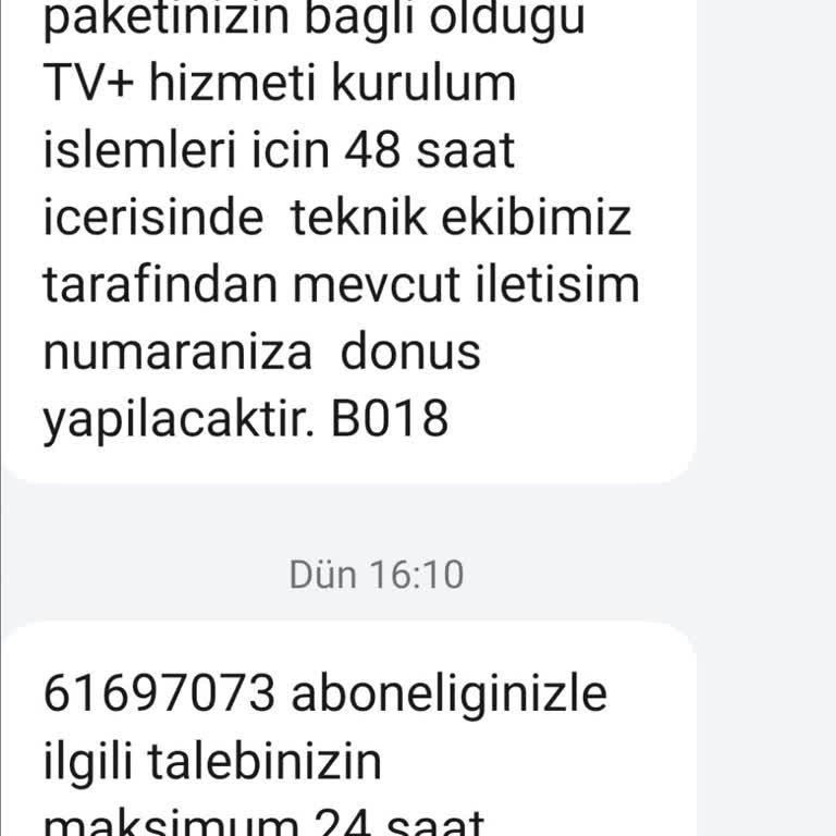 Turkcell TV+ Superonline Balıkesir Bayisi Ve Teknik Ekibinin Ciddiyetsizliği...