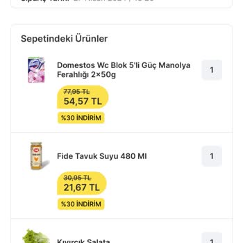 Migros Sanal Market Siparişim Teslim Edilmedi!