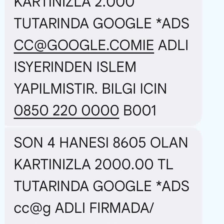 Google Ads Hesabımdan Para Çekmiş Habersiz