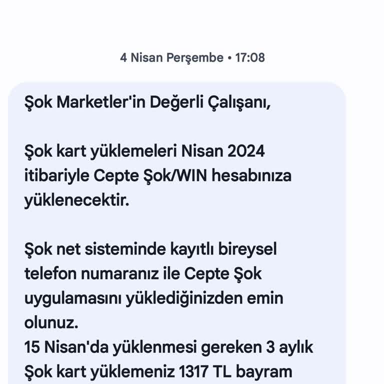Şok Market Hesabıma Paramı Yatırmıyor