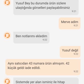Trendyol/Tnj Sports İade Sorunu!