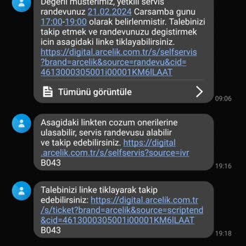 Arçelik Ürününün Arkasında Durmuyor