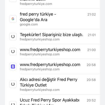 Fred Perry Türkiye Site Güvenilir Değil