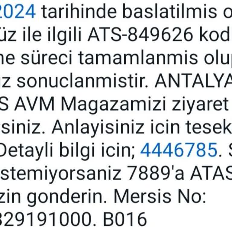 Luxottica Atasun Optik Yedek Parça Temini Yapmıyor