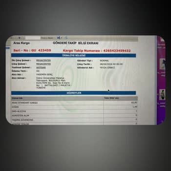 Aras Kargo Yine Aynı, Kayıp Kargo Teslim Edildi Gösteriliyor