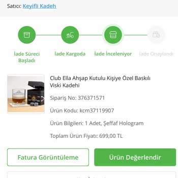 Çiçek Sepeti Ürün Değişimi Yapmıyor