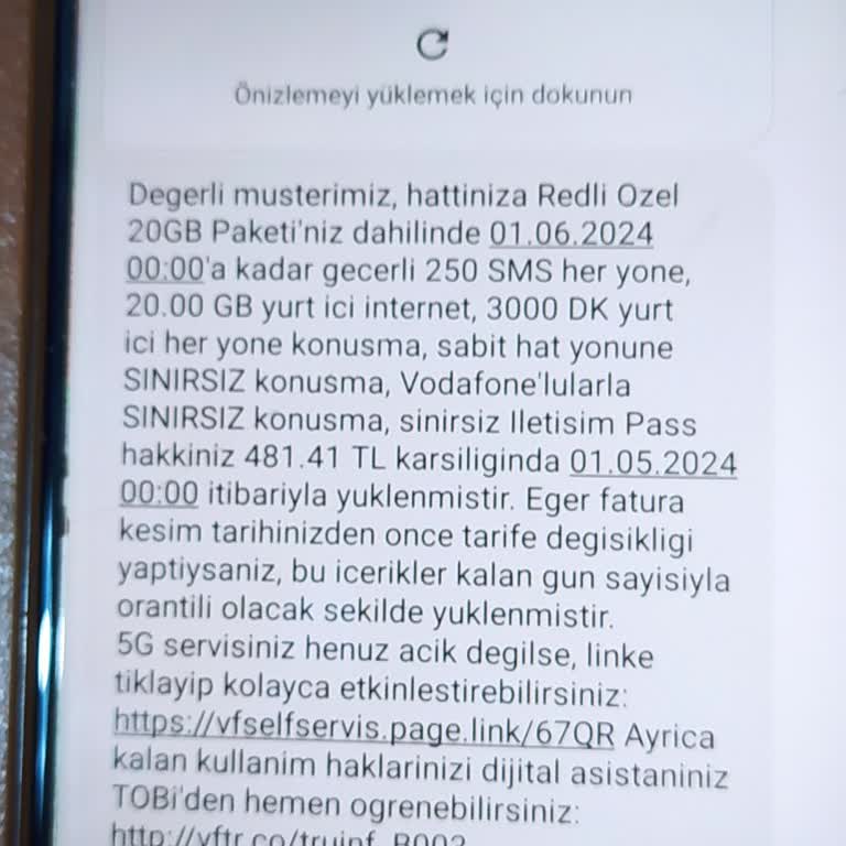 Vodafone Fahiş Fiyat Artışı