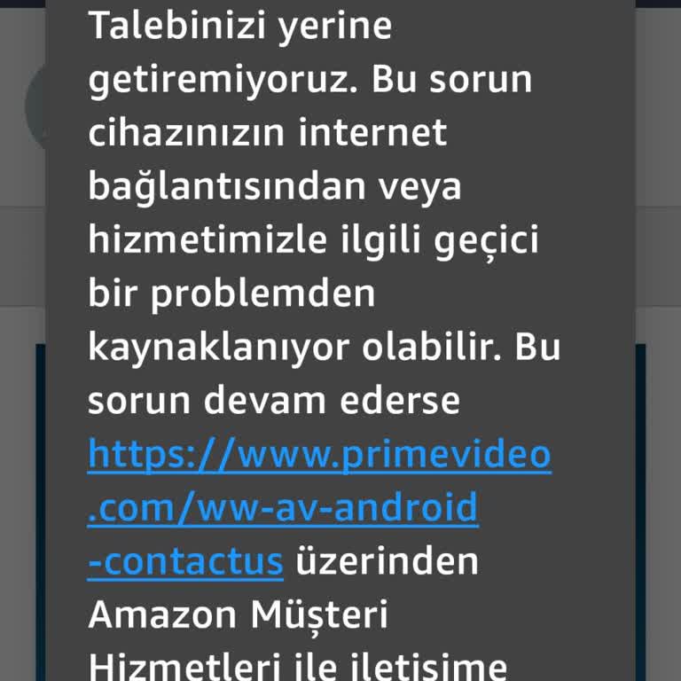 Amazon Prime Hesabıma Giremiyorum Ve İletişim Kuramıyorum
