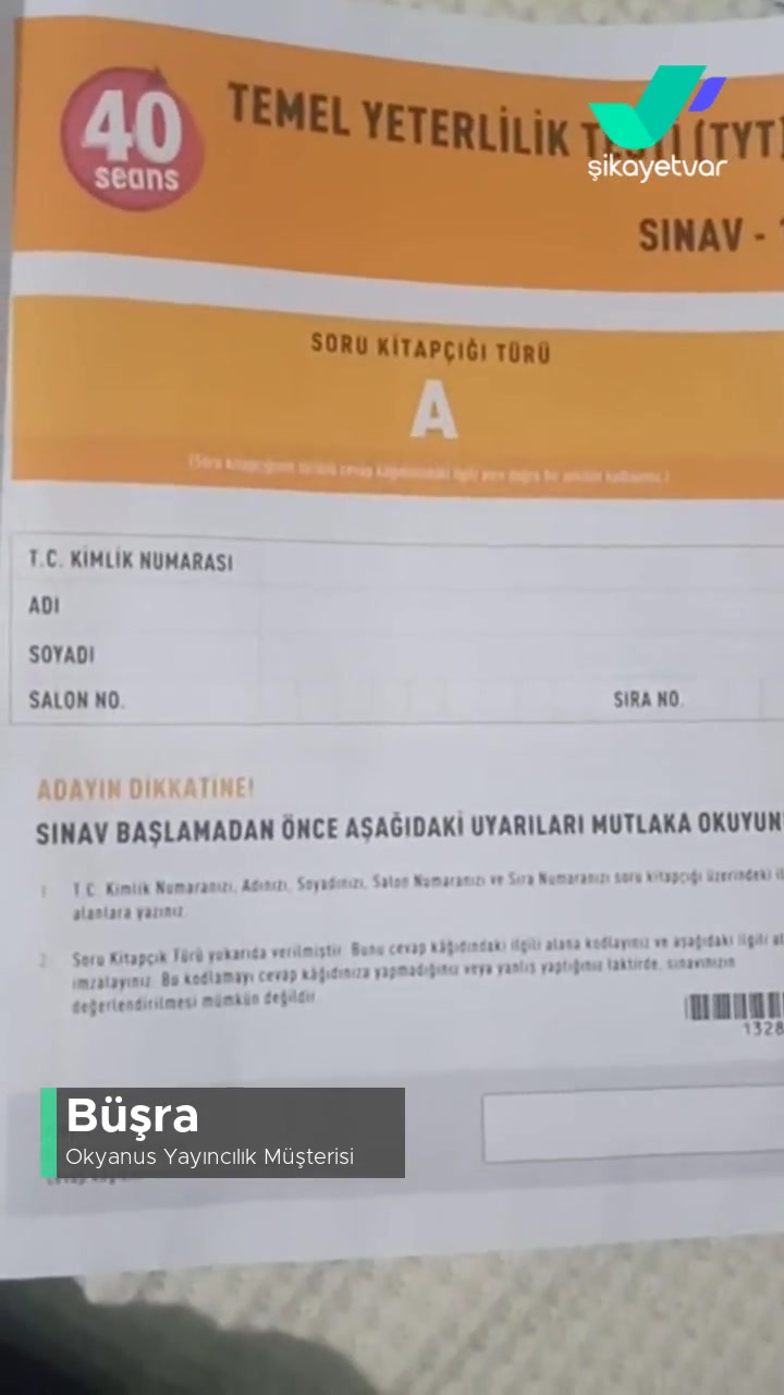 Okyanus Yayıncılık Cevap Anahtarına Ulaşamıyorum! videonun kapak resmi
