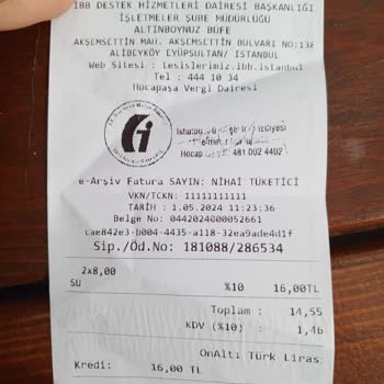 Hamidiye Su Fiyatı Güncellemesi Yapılmalı