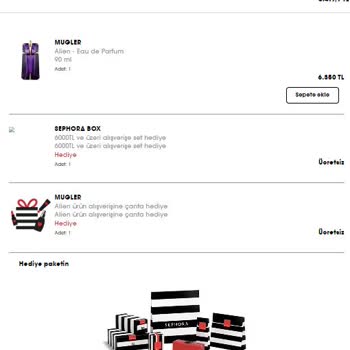 Sephora Online Yapılan Acil Siparişin İşleme Alınmaması