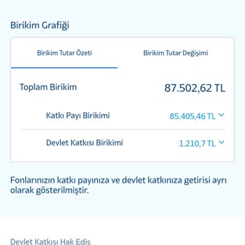 Katılım Emeklilik Mobil Uygulama Hesap Hatası