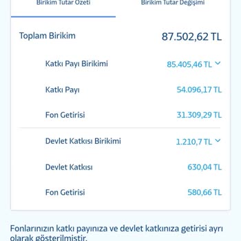 Katılım Emeklilik Mobil Uygulama Hesap Hatası