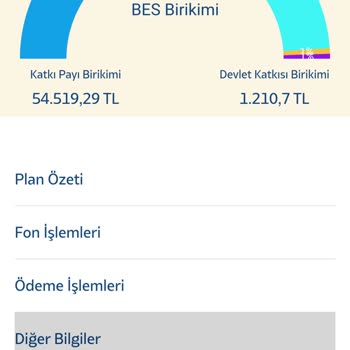 Katılım Emeklilik Mobil Uygulama Hesap Hatası