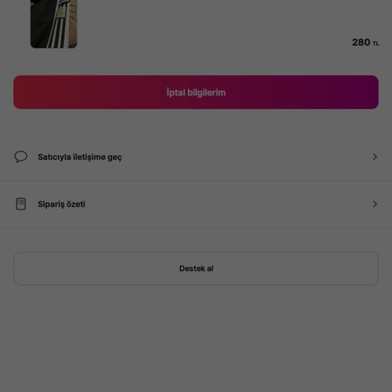 Gardrops Ürünü İptal Ettim Ama Param Geri Verilmedi