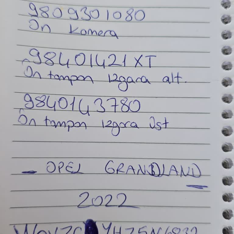 Opel Grandland 2022 Ultimate Spare Part Delays