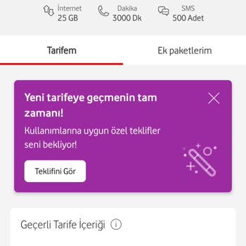 Vodafone Fahiş Fiyatlı Fatura
