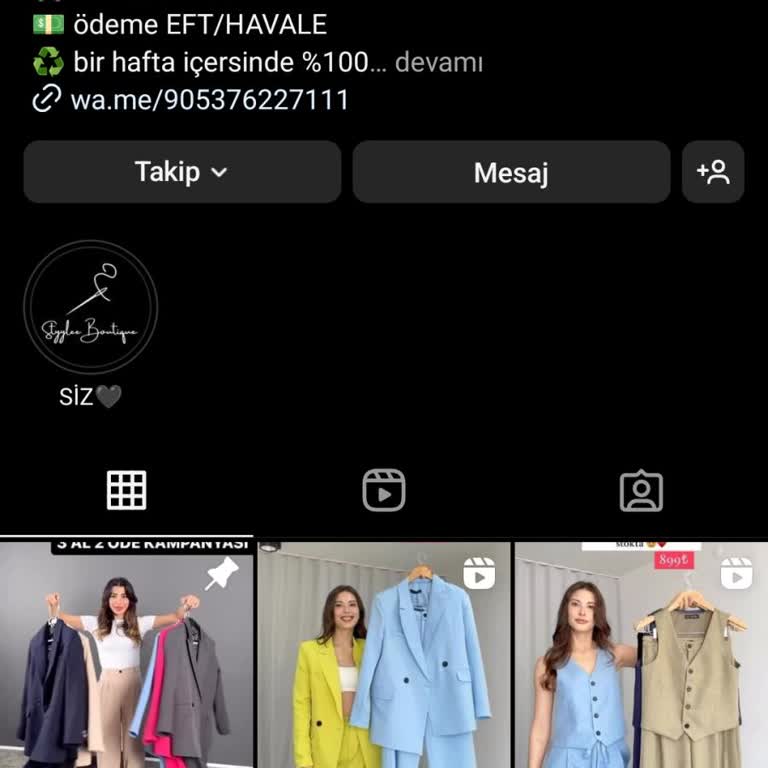 Styyleeboutique (Instagram) Güven Bunalımı: Sosyal Medya Butik Mağduriyeti