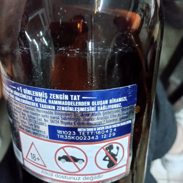 Anadolu Efes SKT Sorunu Klasik Şişe