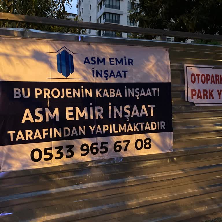 Dr. Kemal Akgüder Cad. Kentsel Dönüşüm İnşaatı Kaldırım İşgali