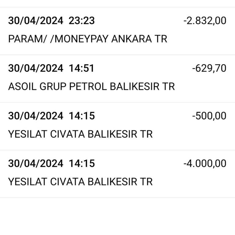 Param/MoneyPay Ankara Şirketi Tarafından Hesabımdan Çekildi
