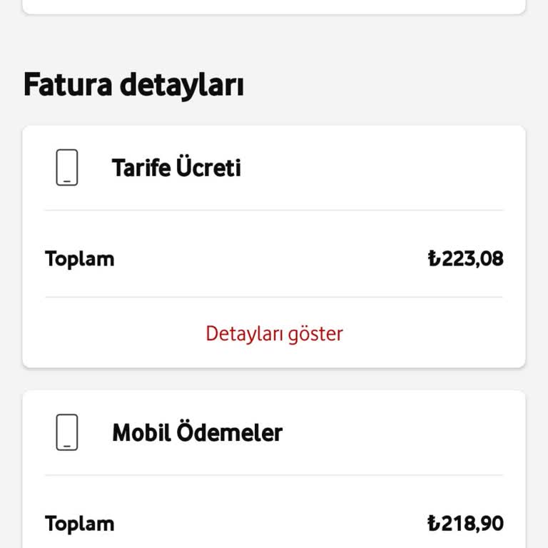 Vodafone, Faturama Mobil Ödeme Ücreti Yansıtmış