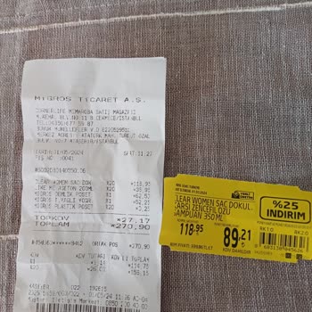 Migros Fiyat Farkı Mimaroba Corner Life