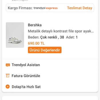 Trendyol Üzerinden Aldığım Bershka Spor Ayakkabı 2 Ayda Tabanı Ayrıldı
