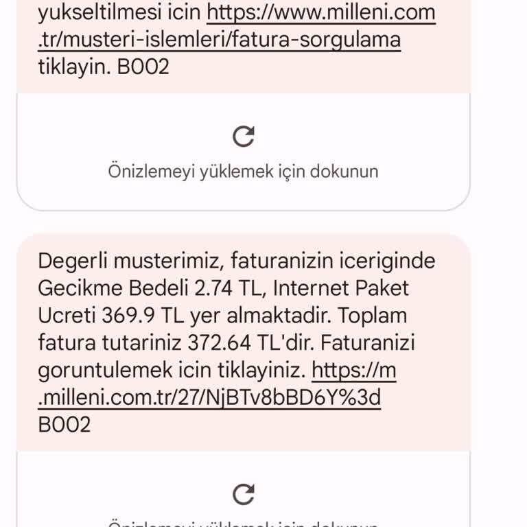 Millenicom Abonelik İptali Talebi, Adıma Haksız Fatura Düzenlenmesi