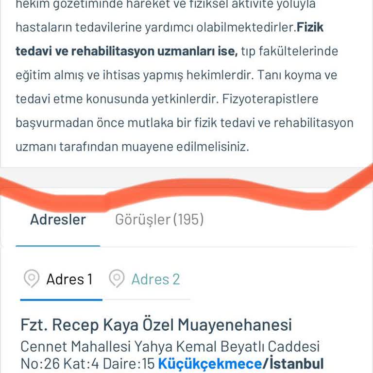 Doktor Sitesi Fizyoterapistlere Yönelik Aşağılayıcı Tavır