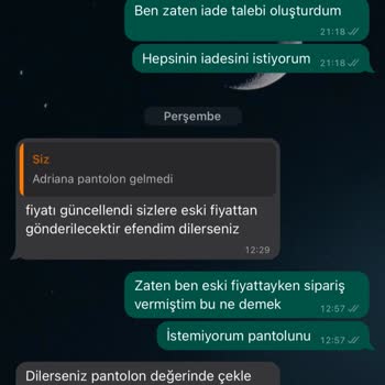 OZSARICAM Ozsaricam Paramı Geri Ödemiyor