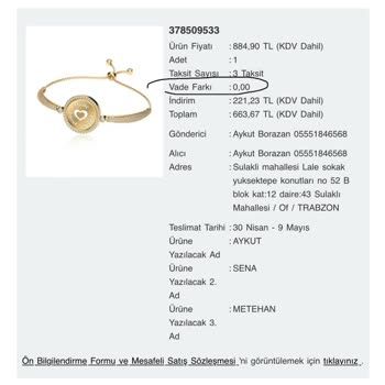 Çiçek Sepeti İade Sorunu