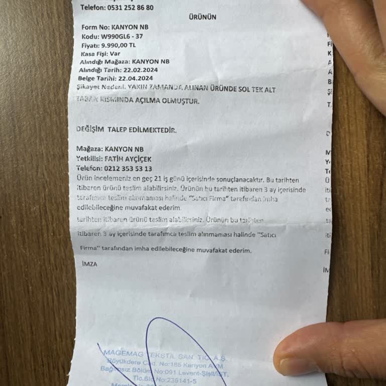 New Balance 990 V6 Alt Kısmında Açılma!