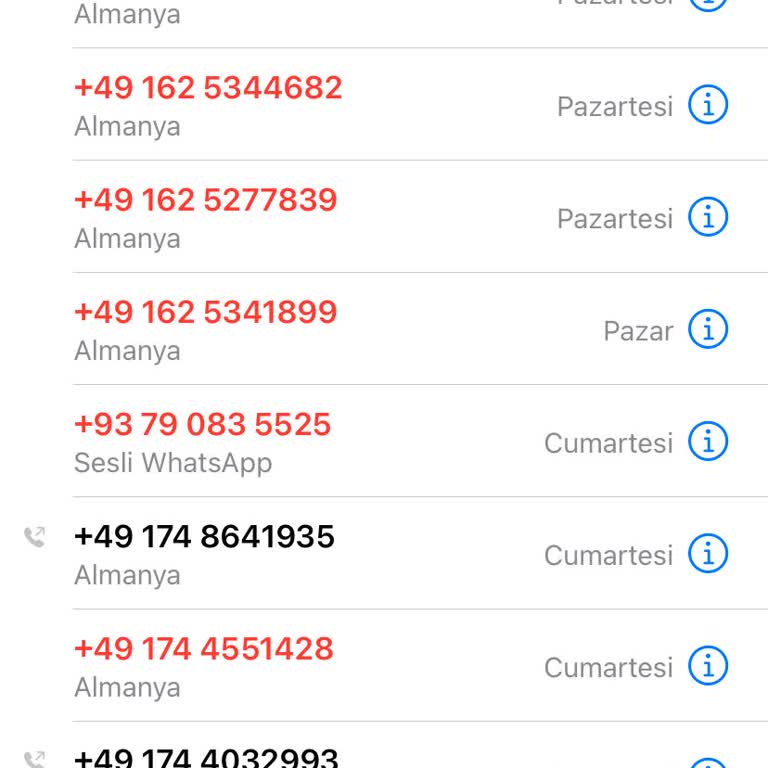 Turkcell +49 Lu Numaralardan Gelen Kesilmeyen Aramalar