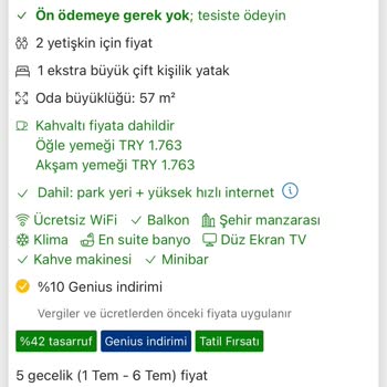 Booking.com Rezervasyon Fiyat Farkı Ve İptal Politikası Şikayeti