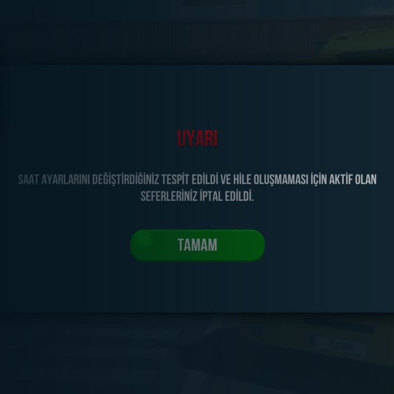 Truck Simulator Ultimate Saat Ayarları İle Bağlantı Sorun