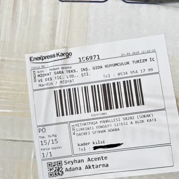 Enexpress Kargo Geç Teslimat Mağduriyet