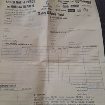 Yalçınkaya Halıcılık Kaydırmaz Halı Diye Aldık Kayan Halı Çıktı