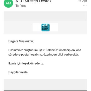 A101 De Ücret Kesildi Sipariş Oluşturulmadı!