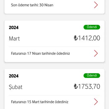 Vodafone Fatura Sorunu. İlgisizlikleri